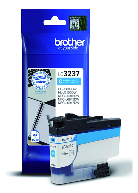 LC3237C inkcartridge brother lc-3237 blauw