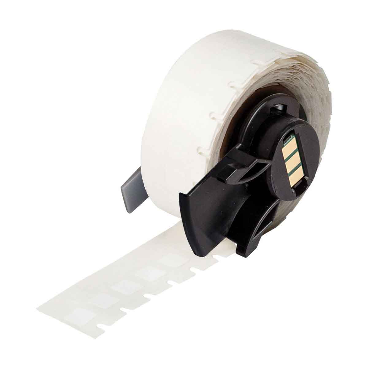 BMP71 BMP61 M611 TLS2200 Polyesterlabels voor de traceerbaarheid van bedrijfsmiddelen en apparatuur, glanzend wit