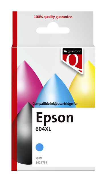 Ink cartridge Quantore alternative tbv Epson 604XL T10H24 blue