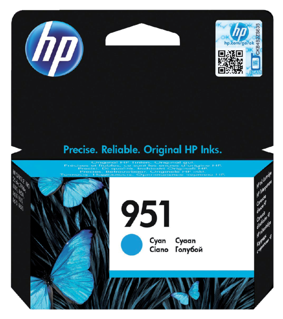 Ink cartridge HP CN050AE 951 blue Ink cartridge HP CN050AE 951 blue