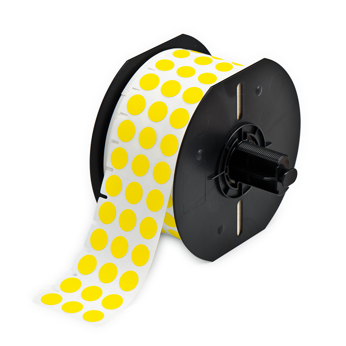 361666-B33-603-499YL Labels uit nylonweefsel voor BBP33/i3300-printers, 12,70 mm (Dia), Geel 361666-B33-603-499YL Labels uit nylonweefsel voor BBP33/i3300-printers, 12,70 mm (Dia), Geel