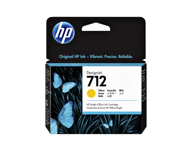 Ink cartridge HP 712 3ED69A yellow