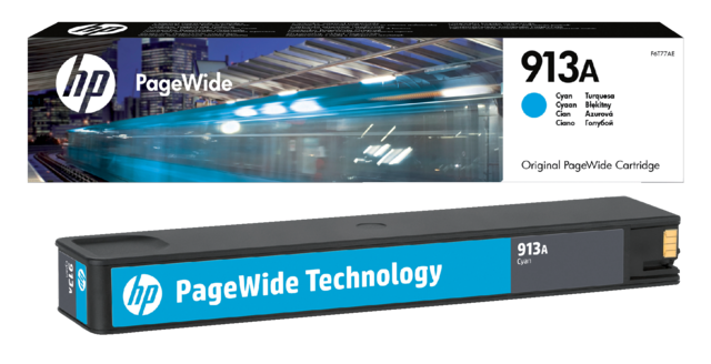 Ink cartridge HP F6T77AE 913A blue