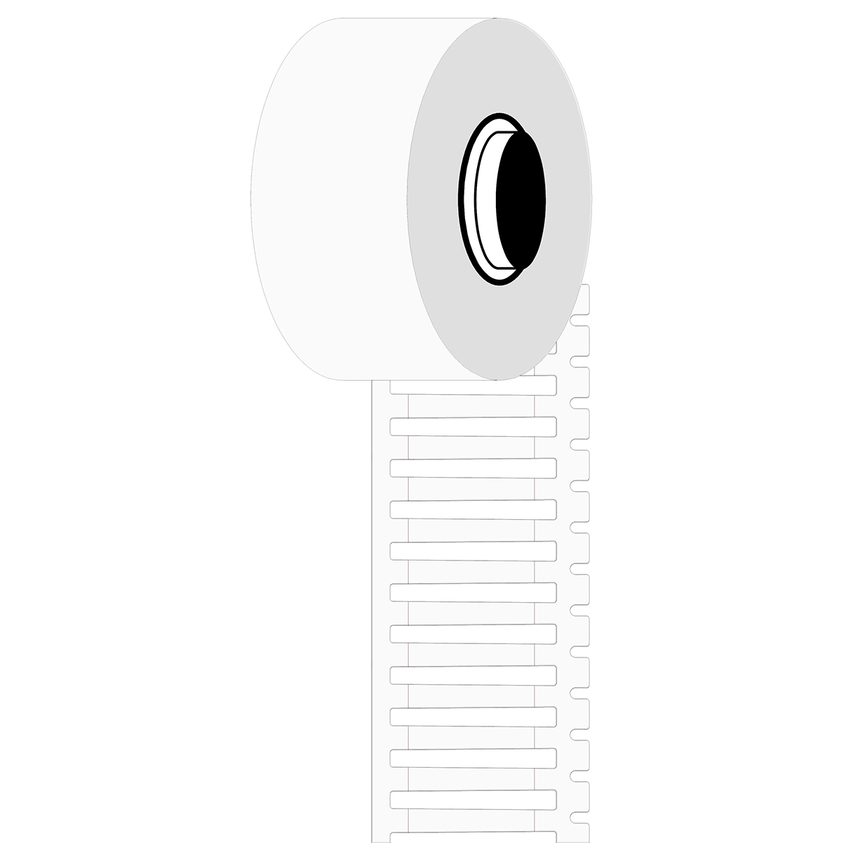 Fixed BMP71 DuraSleeve insert labels for cable identification Fixed BMP71 DuraSleeve insert labels for cable identification