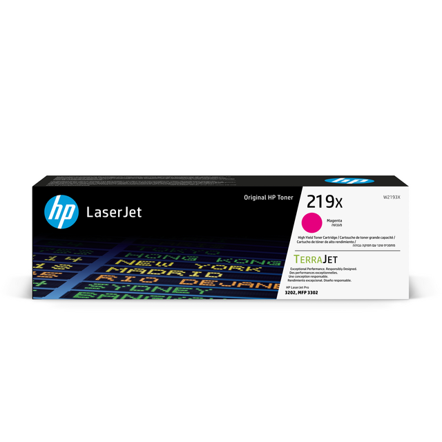 Toner cartridge HP W2193X 219X red Toner cartridge HP W2193X 219X red