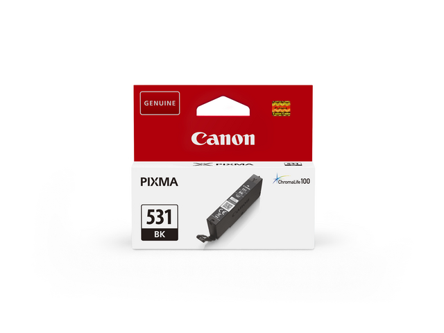 Inktcartridge Canon CLI-531 zwart Inktcartridge Canon CLI-531 zwart