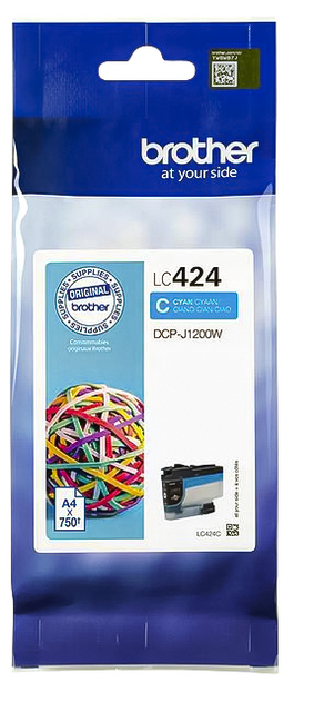 INK CARTRIDGE BROTHER LC-424C BLUE