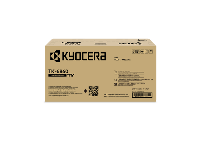 Toner Kyocera TK-6860K zwart Toner Kyocera TK-6860K zwart