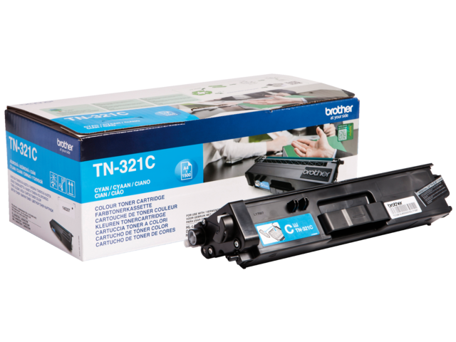 TN321C toner brother tn-321 1.5k blauw
