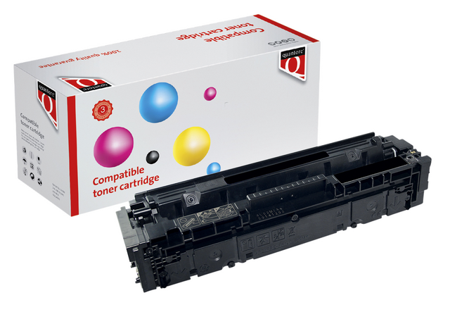 Tonercartridge Quantore alternatief tbv HP CF540A 203A zwart Tonercartridge Quantore alternatief tbv HP CF540A 203A zwart