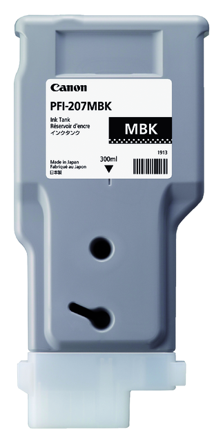 2139868 inkcartridge canon pfi-207 300ml mat zwart