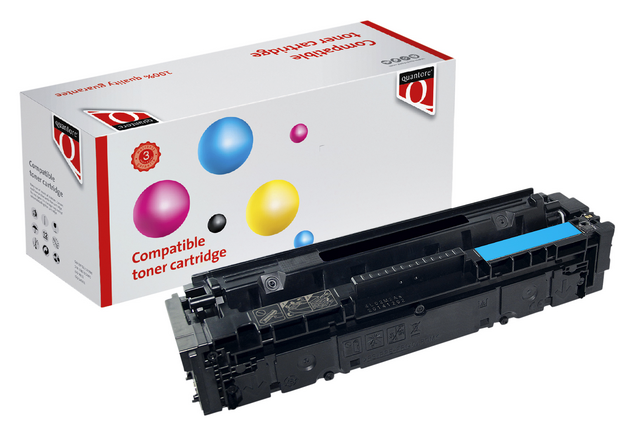 K18117PR tonercartridge quantore hp 203x cf541x 2.5k blauw