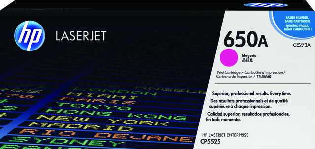 Toner cartridge HP CE273A 650A red