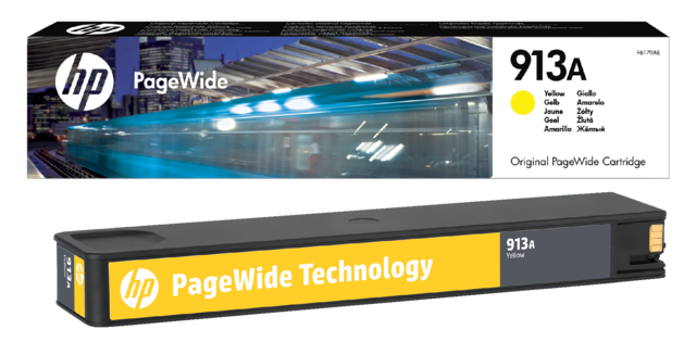 Ink cartridge HP F6T79AE 913A yellow