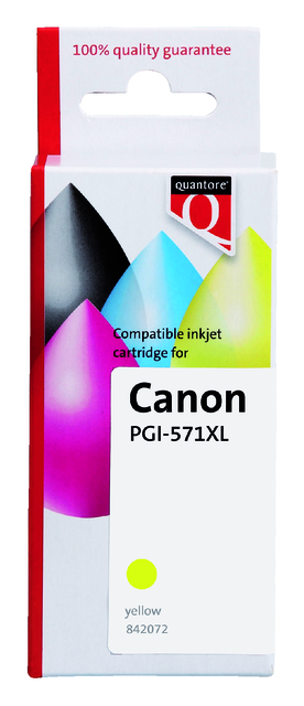 K12672PR inkcartridge quantore can cli-571xl geel