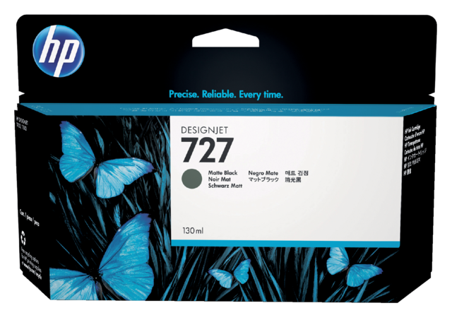 Ink cartridge HP B3P22A 727 matte black Ink cartridge HP B3P22A 727 matte black