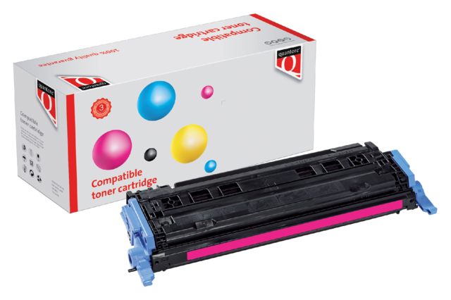 Tonercartridge Quantore alternatief tbv HP Q6003A 124A rood Tonercartridge Quantore alternatief tbv HP Q6003A 124A rood