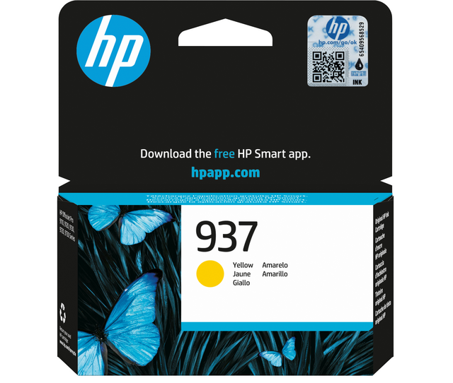 Ink cartridge HP 4S6W4NE 937 yellow