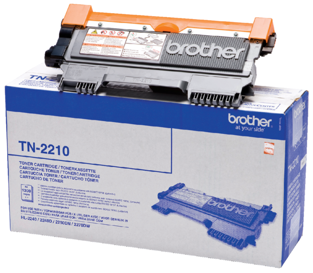 Toner Brother TN-2210 zwart 1.2k Toner Brother TN-2210 zwart 1.2k