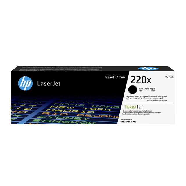 Toner cartridge HP W2200X 220X black