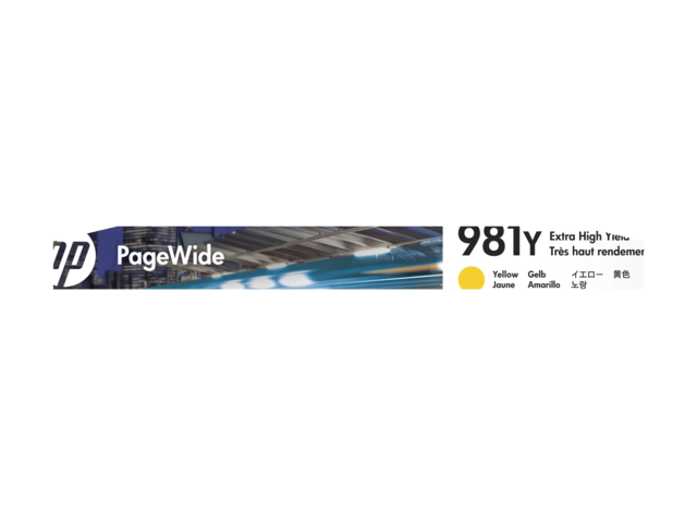 2574021 inkcartridge hp 981y l0r15a ehc geel