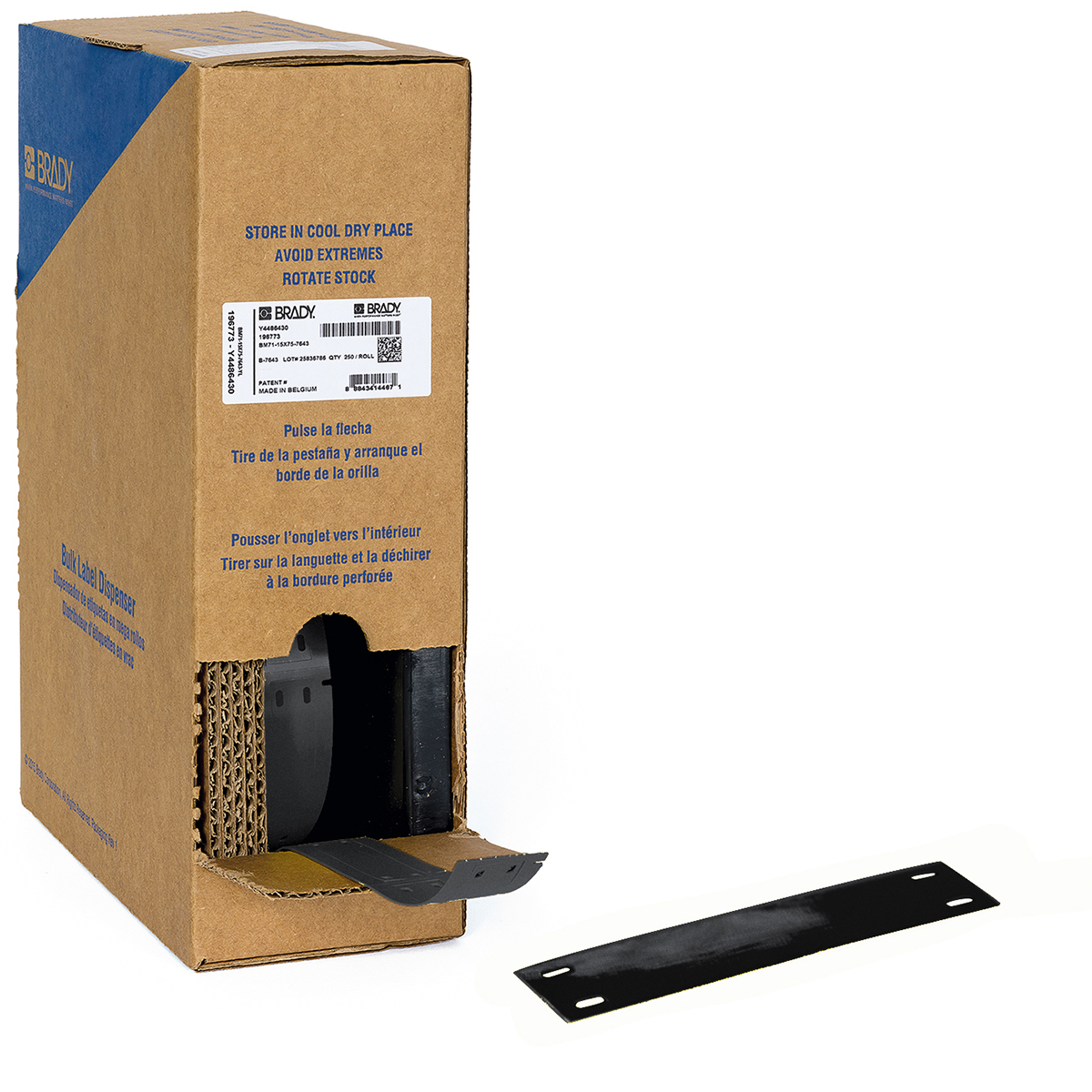 BMP71 BMP61 M611 TLS2200 Polyester aanhanger bulkverpakking BMP71 BMP61 M611 TLS2200 Polyester aanhanger bulkverpakking