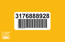 DK-11240 Barcode label 51 x 102 mm wit