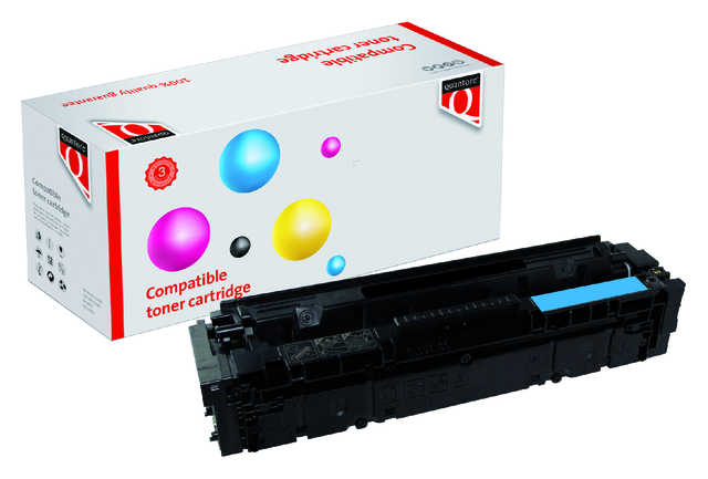 K15833PR tonercartridge quantore hp cf401x 2.3k blauw