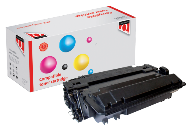 Tonercartridge Quantore alternatief tbv HP CE255XX 55XX zwart Tonercartridge Quantore alternatief tbv HP CE255XX 55XX zwart