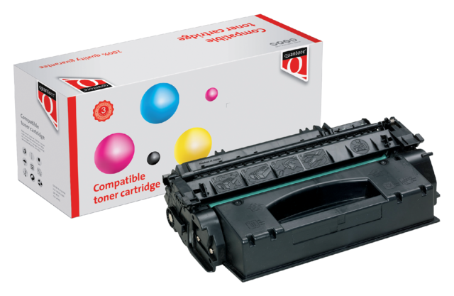 Tonercartridge Quantore alternatief tbv HP Q5949X 49X zwart Tonercartridge Quantore alternatief tbv HP Q5949X 49X zwart