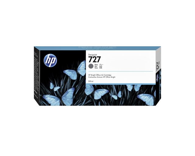 Ink cartridge HP F9J80A 727 gray