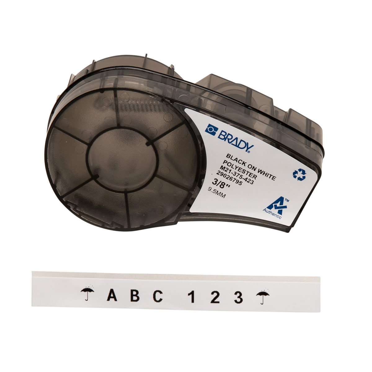M211 en M210 glanzend witte polyesterlabels voor identificatie van onderdelen en componenten en algemene identificatiedoeleinden M211 en M210 glanzend witte polyesterlabels voor identificatie van onderdelen en componenten en algemene identificatiedoeleinden