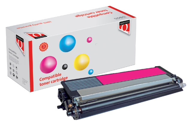 Toner Quantore alternatief tbv Brother TN-325M rood Toner Quantore alternatief tbv Brother TN-325M rood