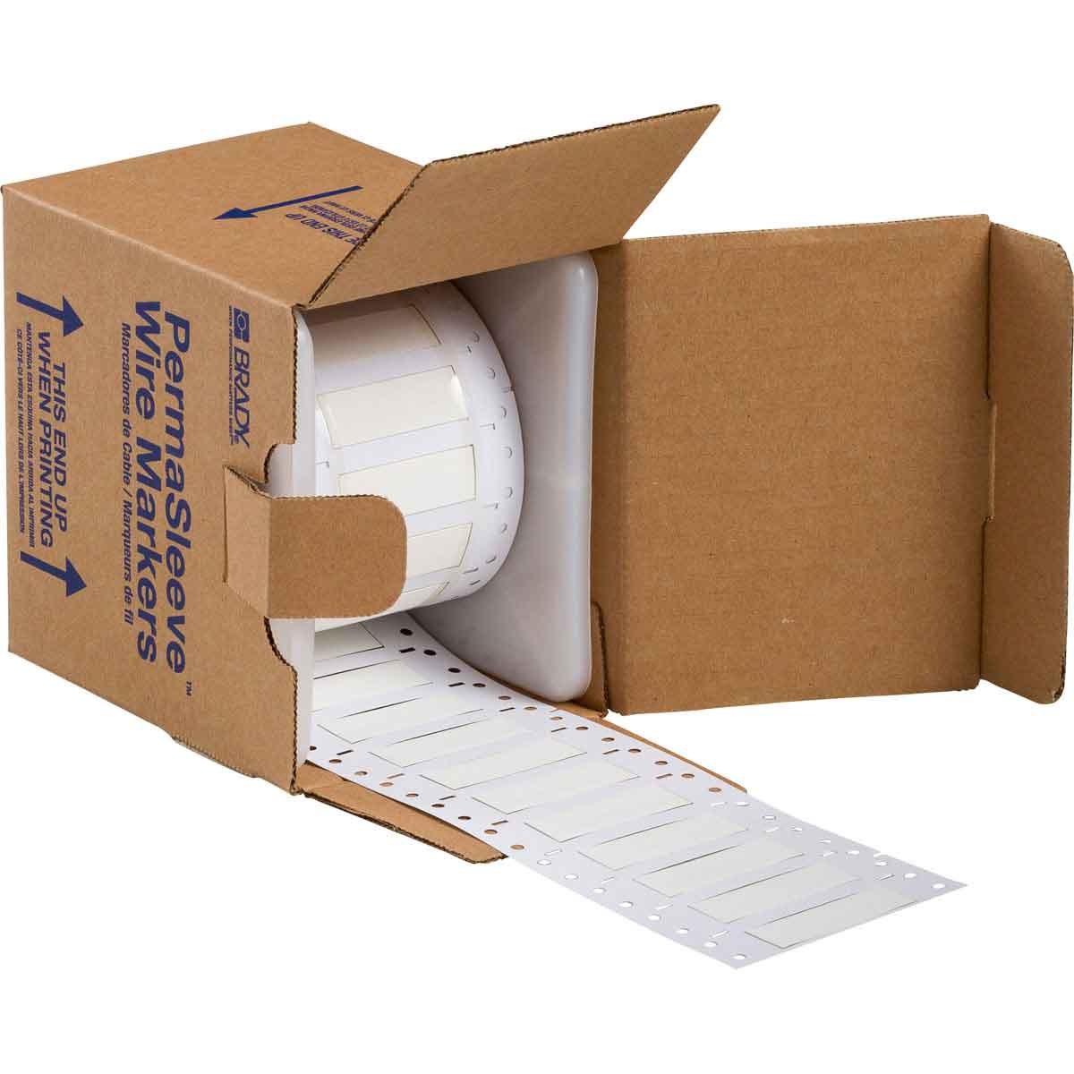 141236-LSZH-250-2-WT-S THT halogeenvrije PermaSleeve krimpkousen voor draadmarkering met lage rookemissie