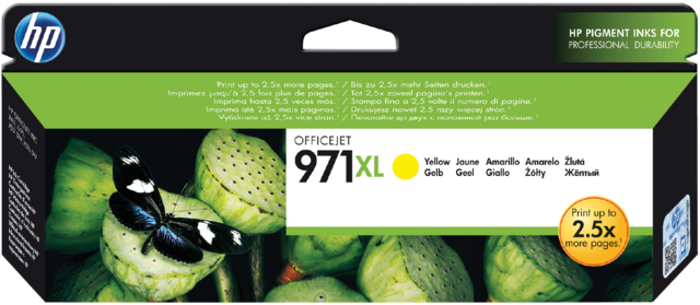 Ink cartridge HP CN628AE 971XL yellow