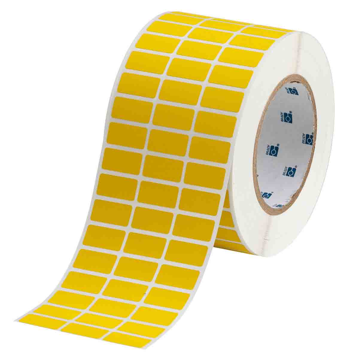 030169_THT-5-437-10-YL Thermal Transfer Printable Labels, 25,40 mm (W) x 12,70 mm (H), Yellow 030169_THT-5-437-10-YL Thermal Transfer Printable Labels, 25,40 mm (W) x 12,70 mm (H), Yellow