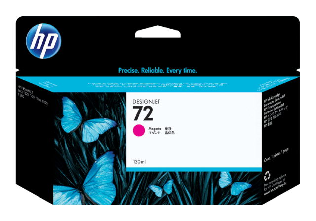 Ink cartridge HP C9372A 72 red