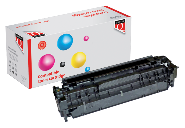 Tonercartridge Quantore alternatief tbv HP CE410X 305X zwart Tonercartridge Quantore alternatief tbv HP CE410X 305X zwart