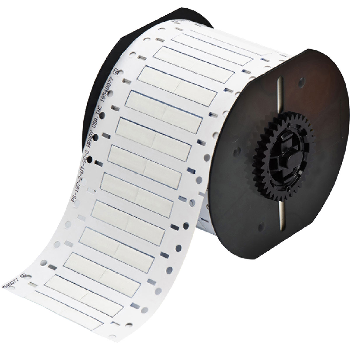 142944-B33-187-2-342-2 PermaSleeve polyolefin krimpkousen voor BBP33/i3300-printers, 25,40 mm (B) x 8,51 mm (H), Wit