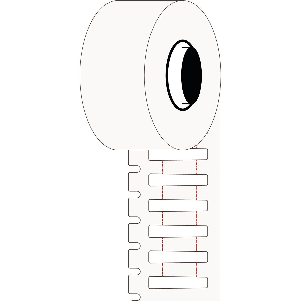 Fixed BMP71 DuraSleeve insert labels for cable identification Fixed BMP71 DuraSleeve insert labels for cable identification