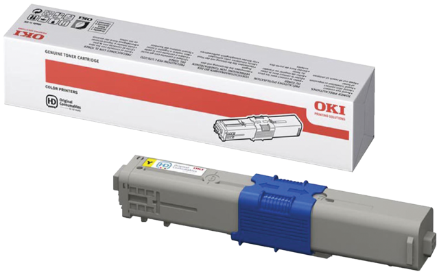 Toner Oki 44469704 geel Toner Oki 44469704 geel