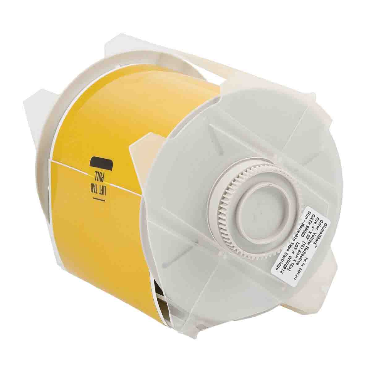 999488_Globalmark tapes 100 mm Yellow Reflective GlobalMark Retro-Reflective Tape, 100,00 mm (W) x 15,00 m (L)