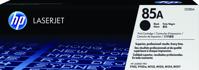 Toner cartridge HP CE285A 85A black Toner cartridge HP CE285A 85A black