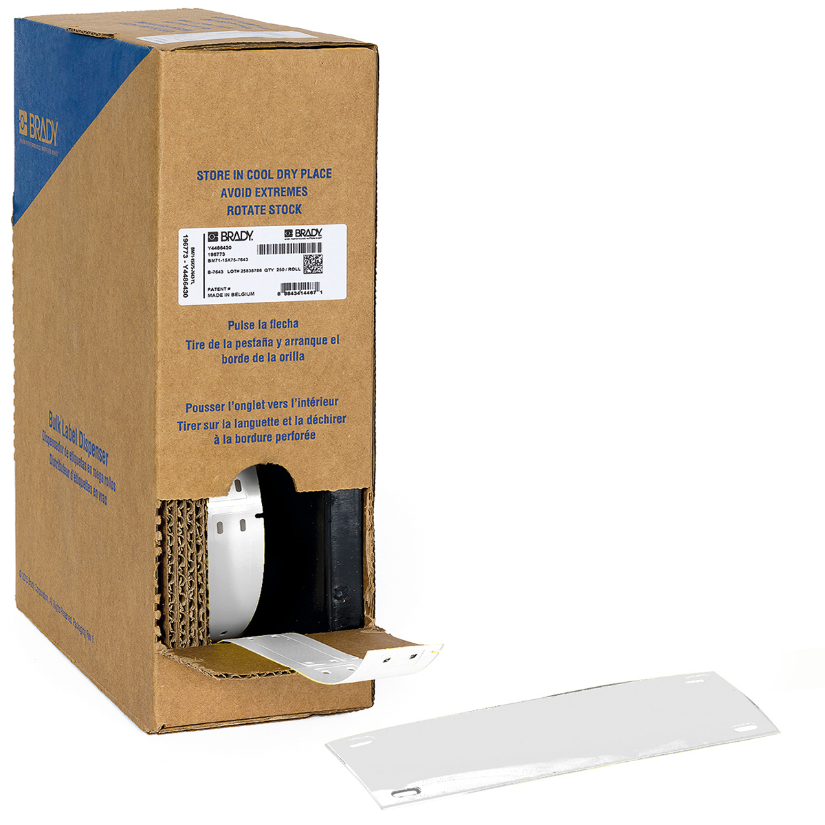 BMP71 BMP61 M611 TLS2200 Polyester aanhanger bulkverpakking BMP71 BMP61 M611 TLS2200 Polyester aanhanger bulkverpakking