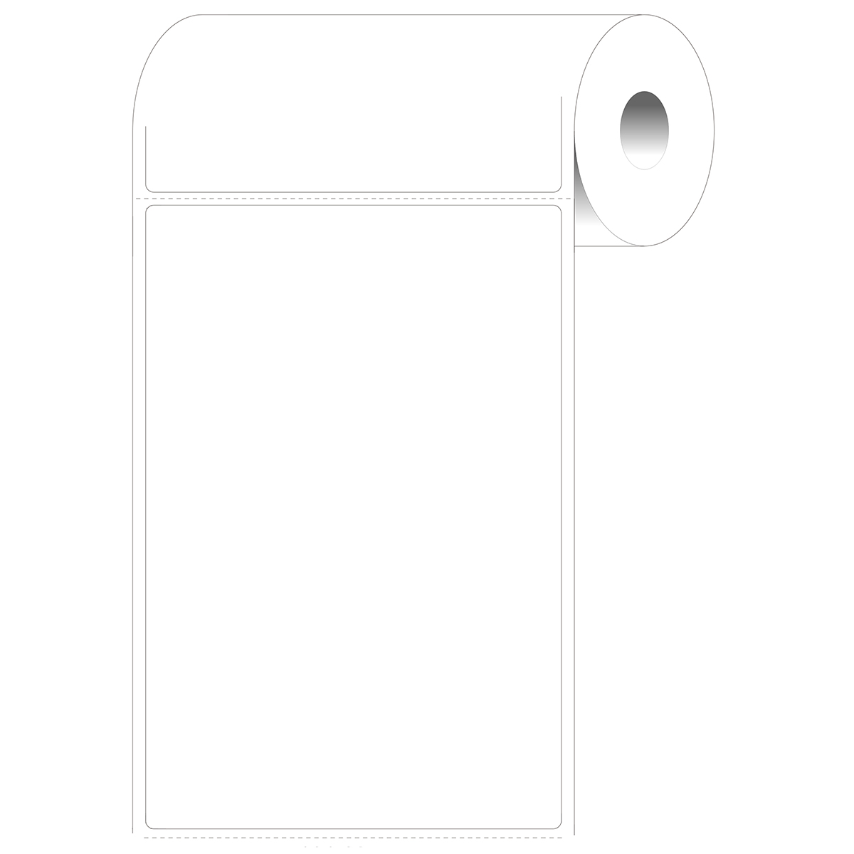 236749_BPT-540-600 Direct thermische labels, 101,60 mm (B) x 152,40 mm (H), Wit