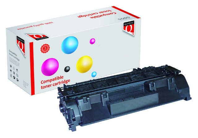 K15589PR tonercartridge quantore hp cf280a 2.7k zwart