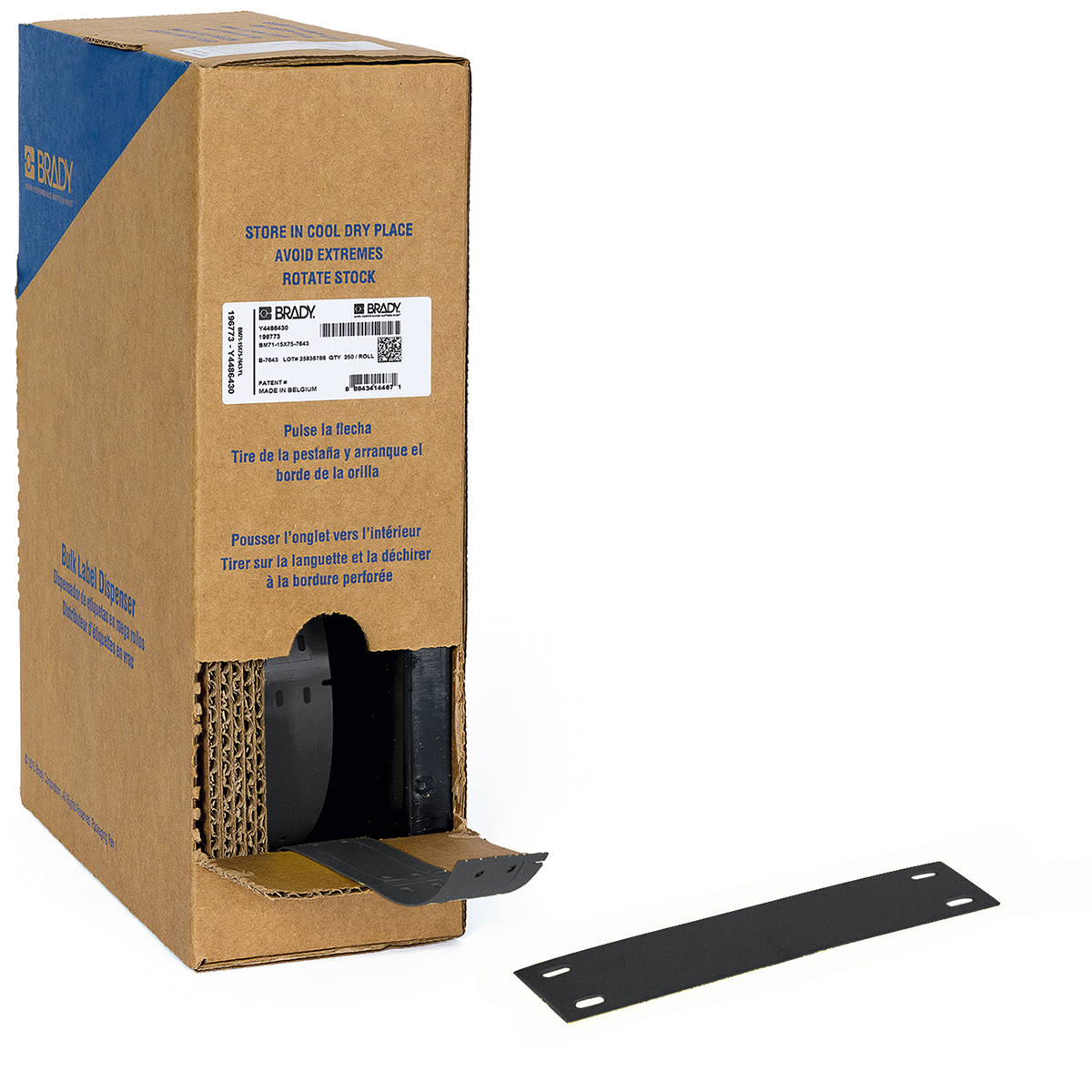 BMP71 BMP61 M611 TLS2200 Polyethyleen aanhanger bulkverpakking BMP71 BMP61 M611 TLS2200 Polyethyleen aanhanger bulkverpakking