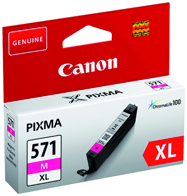 2429918 inkcartridge canon cli-571xl rood