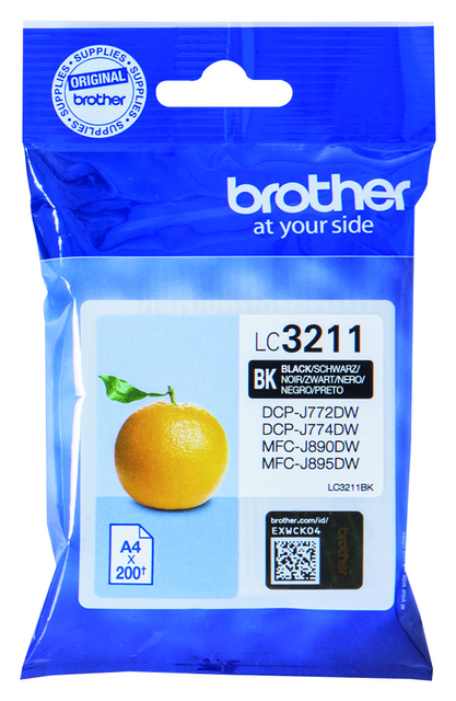 LC3211BK inkcartridge brother lc-3211 zwart