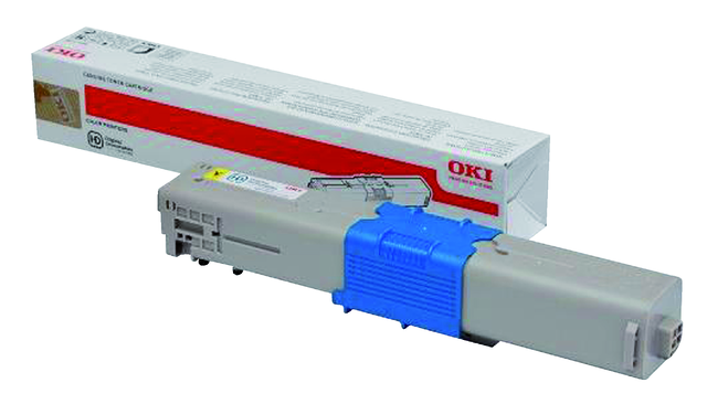 46490401 tonercartridge oki 46490401 1.5k geel